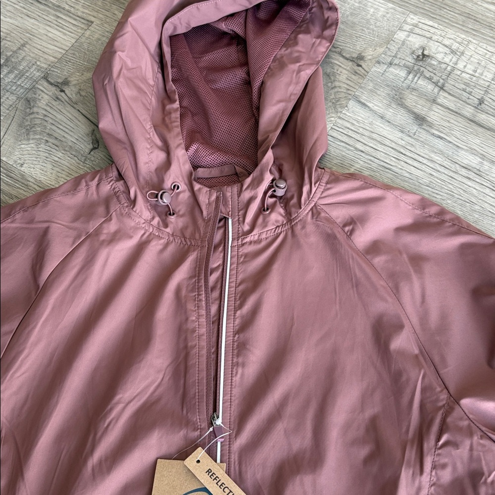 Asics Woven FZ Hooded Run Jacket XS NWT - Picture 4 of 11
